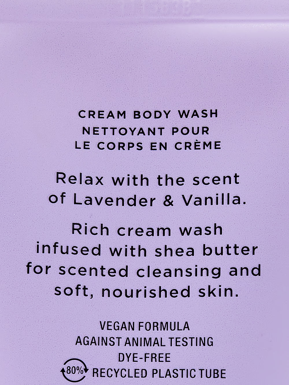 Lavander & Vanilla dušas krēms