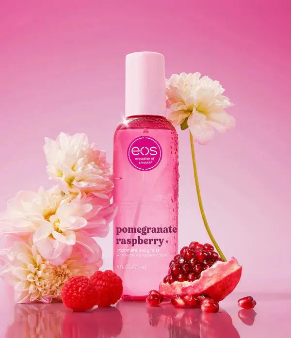 Pomegranate Raspberry ķermeņa sprejs – eos