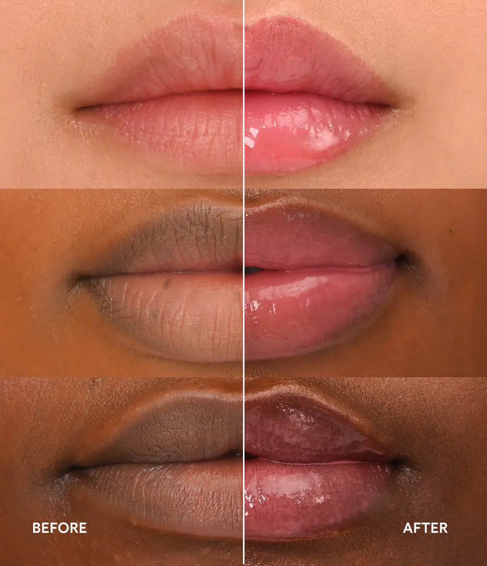 eos Dewy Lip Shine Strawberry Milk