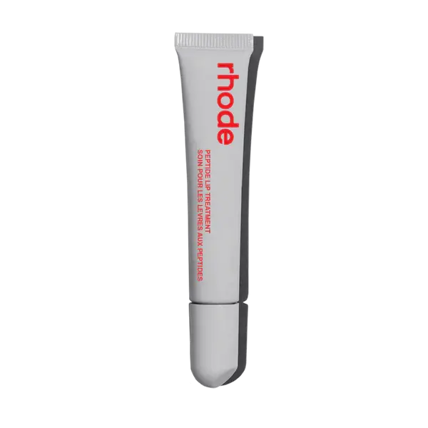 Peptide Lip Treatment Strawberry Glaze intensely hydrating lip balm by Rhode - glossy finish with peptides for soft plump lips