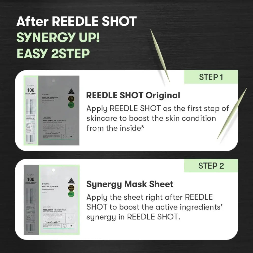 Reedle Shot 50 2 step sejas maska – VT Cosmetics