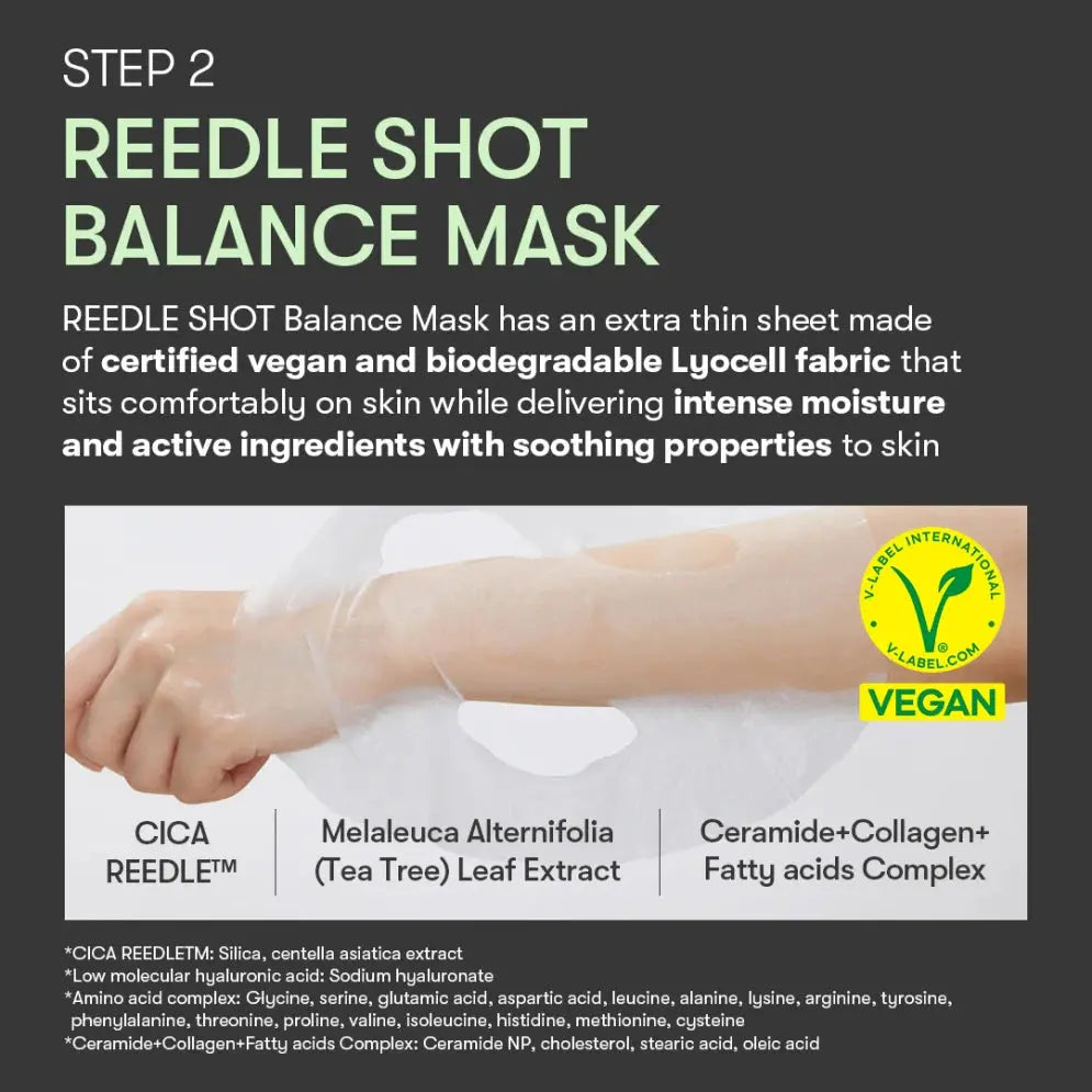 Reedle Shot 50 2 step sejas maska – VT Cosmetics