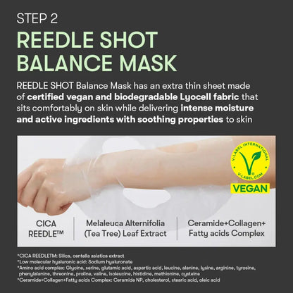 Reedle Shot 50 2 step sejas maska – VT Cosmetics