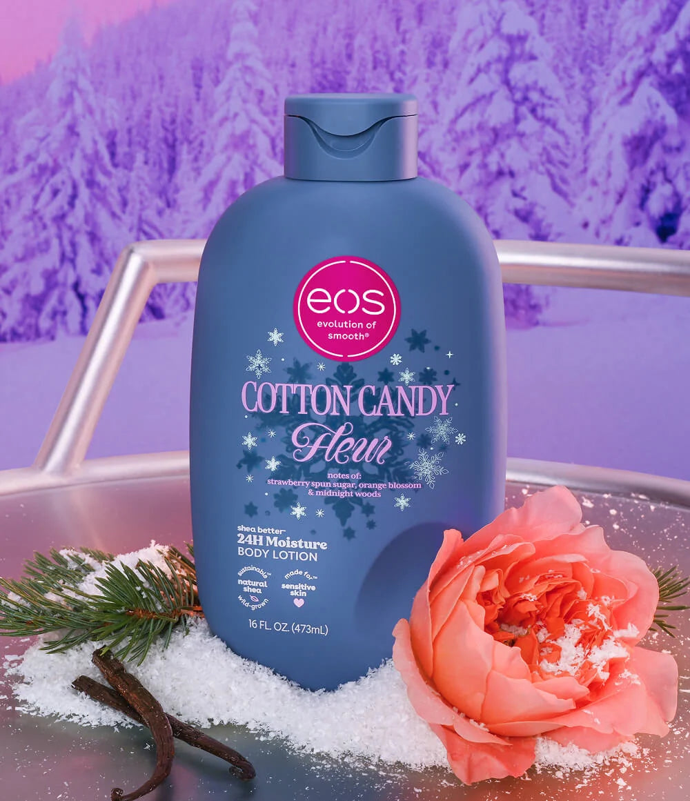 EOS Cotton Candy Fleur Travel Body Lotion