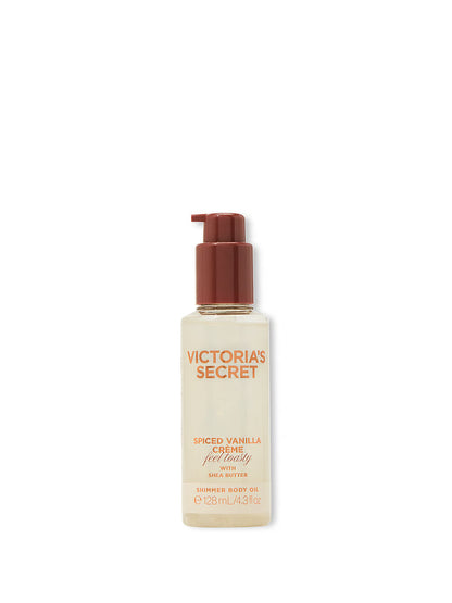 Spiced Vanilla Crème ķermeņa eļļa ar spīdumiem - Victoria’s Secret
