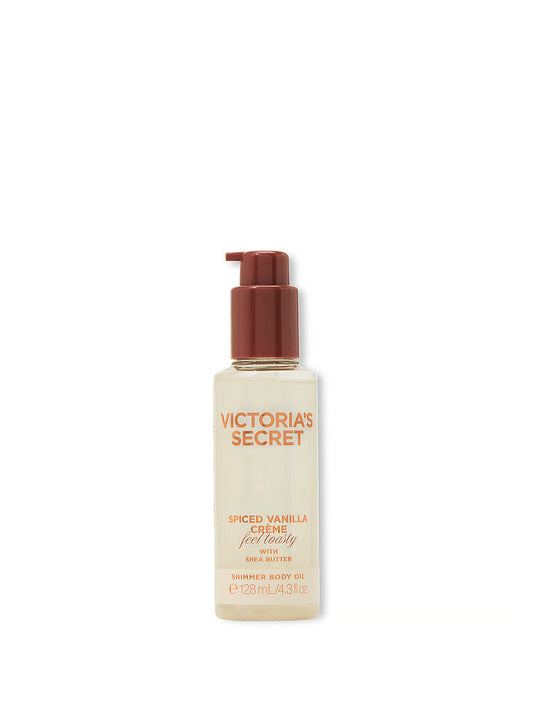 Spiced Vanilla Crème ķermeņa eļļa ar spīdumiem - Victoria’s Secret
