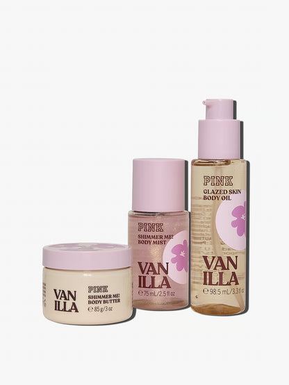 Victoria’s Secret "PINK" Let's Glow Away Shimmer Travel Set