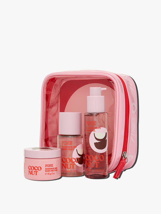 Victoria’s Secret "PINK" Let's Glow Away Shimmer Travel Set