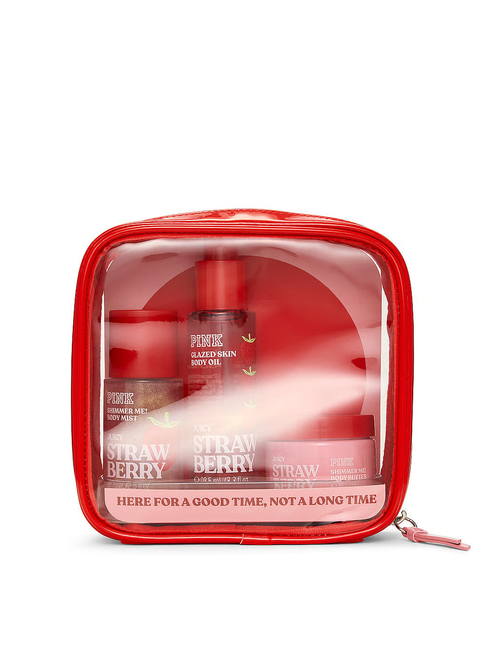 Дорожный набор Victoria’s Secret "PINK" Let's Glow Away Shimmer