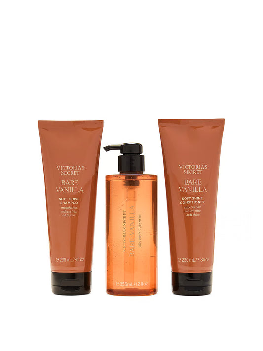 Victoria’s Secret Bare Vanilla dušo dovanų rinkinys kūno ir plaukų priežiūros komplektas
