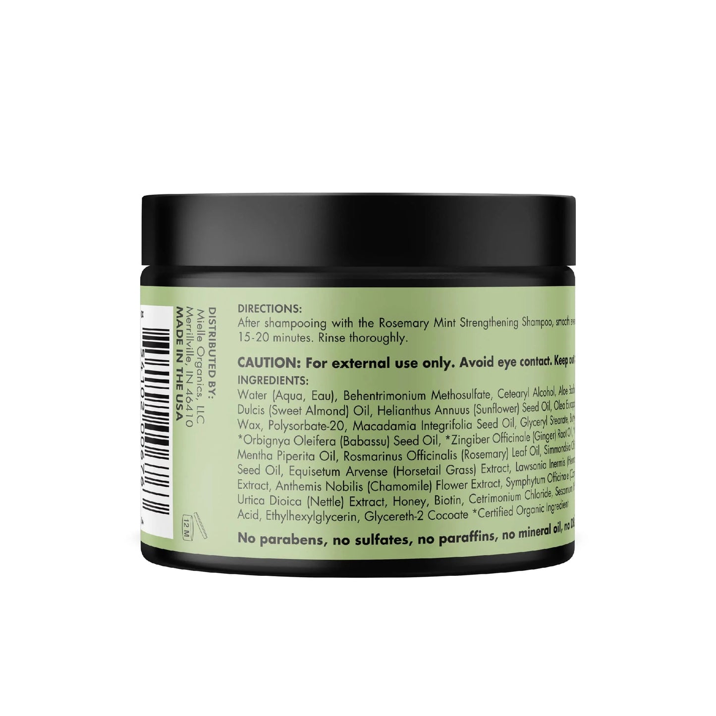 Rosemary Mint Strengthening Hair Mask