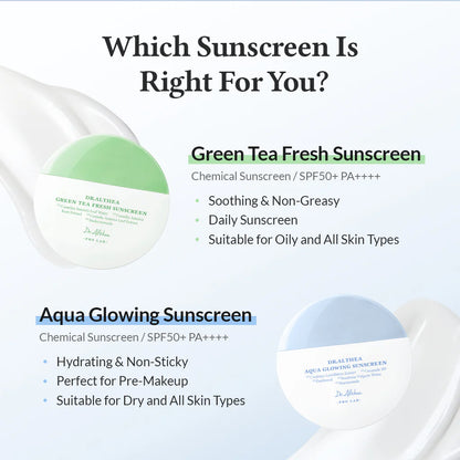 Солнцезащитный крем Dr. Althea Aqua Glowing SPF50+ PA++++