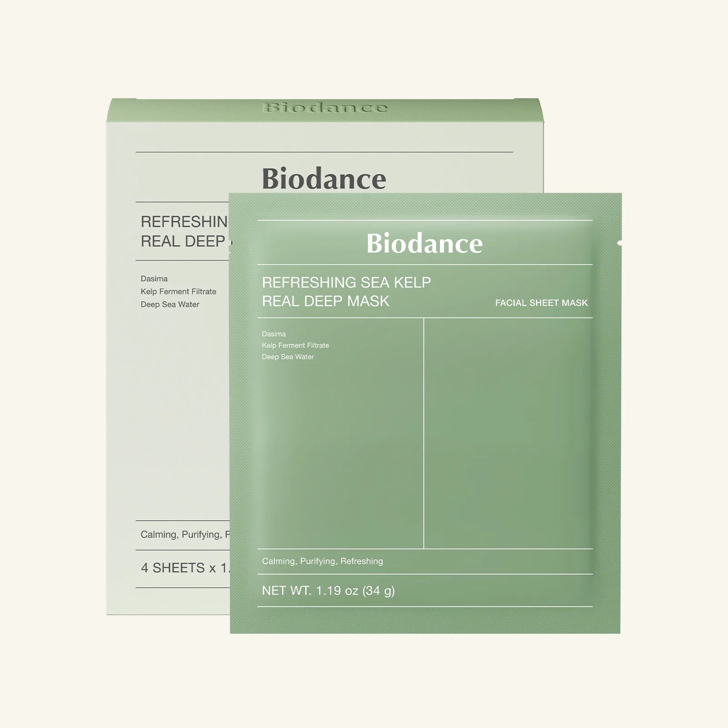 Гидрогелевая маска для лица с коллагеном Biodance Bio-Collagen Real Deep Mask  