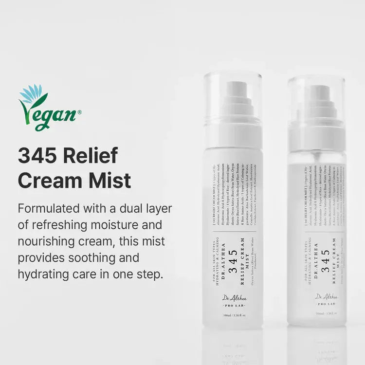 Dr.Althea 345 Relief Cream Mist sejas sprejs Dr. Althea