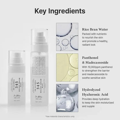 Dr.Althea 345 Relief Cream Mist sejas sprejs Dr. Althea