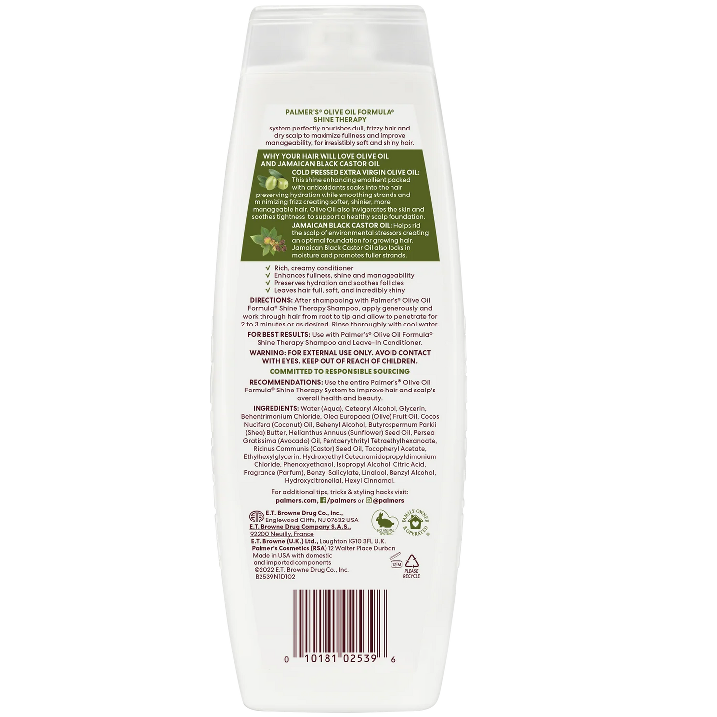 Кондиционер Palmer's Olive Oil для сияния