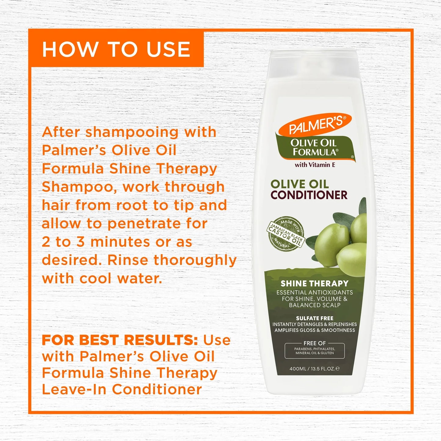 Кондиционер Palmer's Olive Oil для сияния