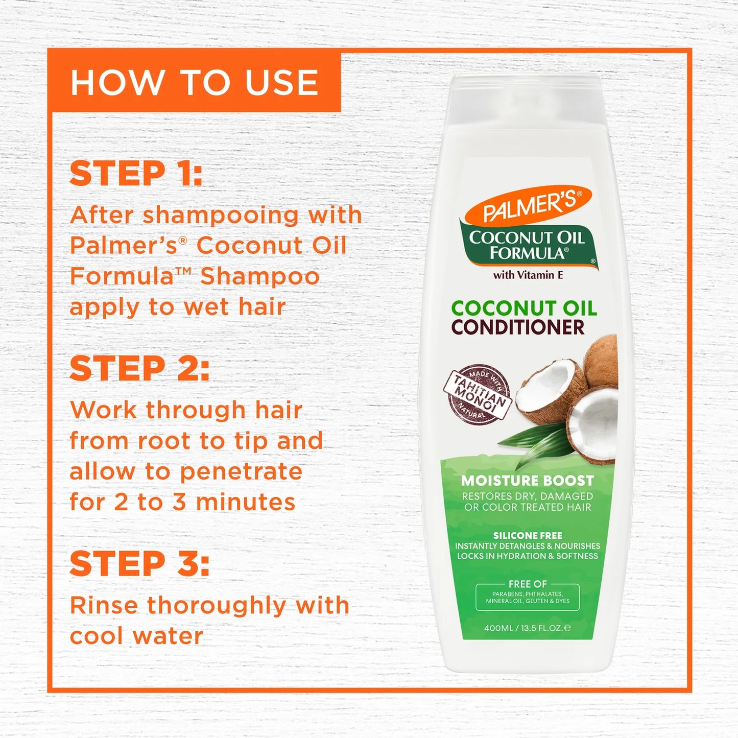 Palmer's Coconut Oil Moisture Boost duo