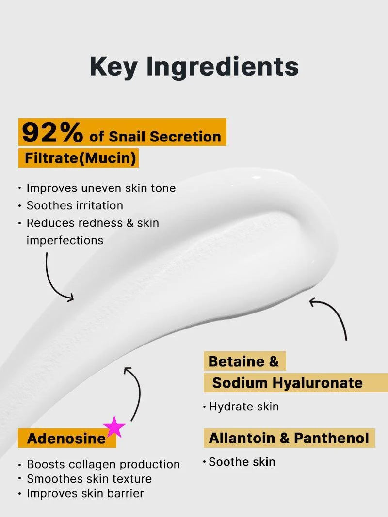 Advanced Snail 92 All In One Cream face cream with snail mucin