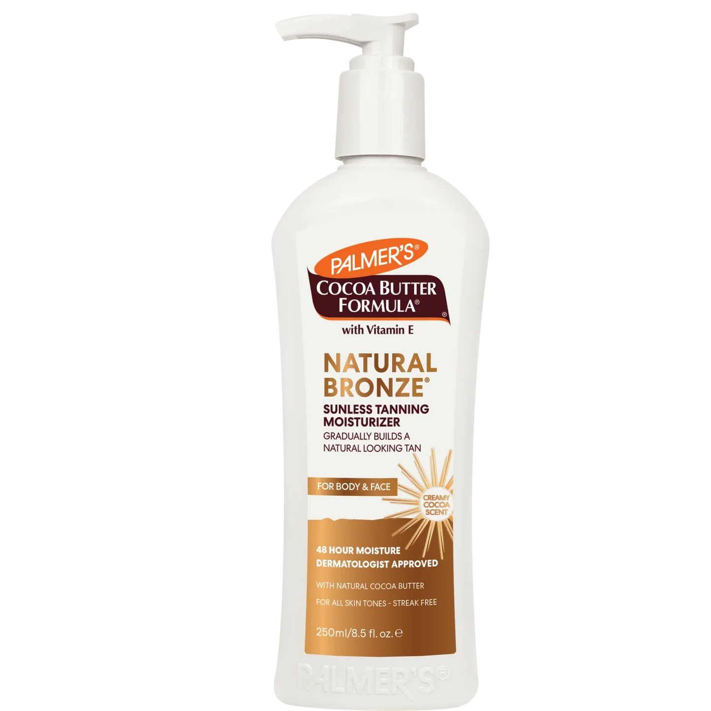 Palmer's Natural Bronze Sunless Tanning Moisturizer paštonējošs losjons