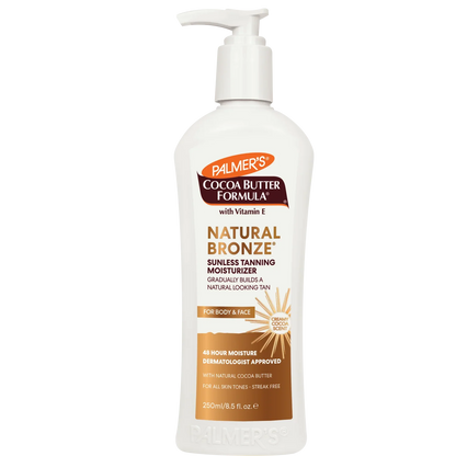 Palmer's Natural Bronze Sunless Tanning Moisturizer paštonējošs losjons