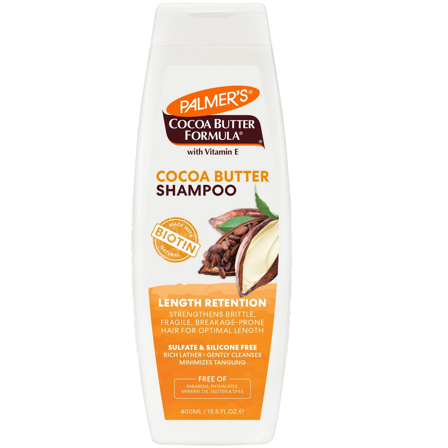 Шампунь Palmer's Cocoa Butter Formula для сохранения длины