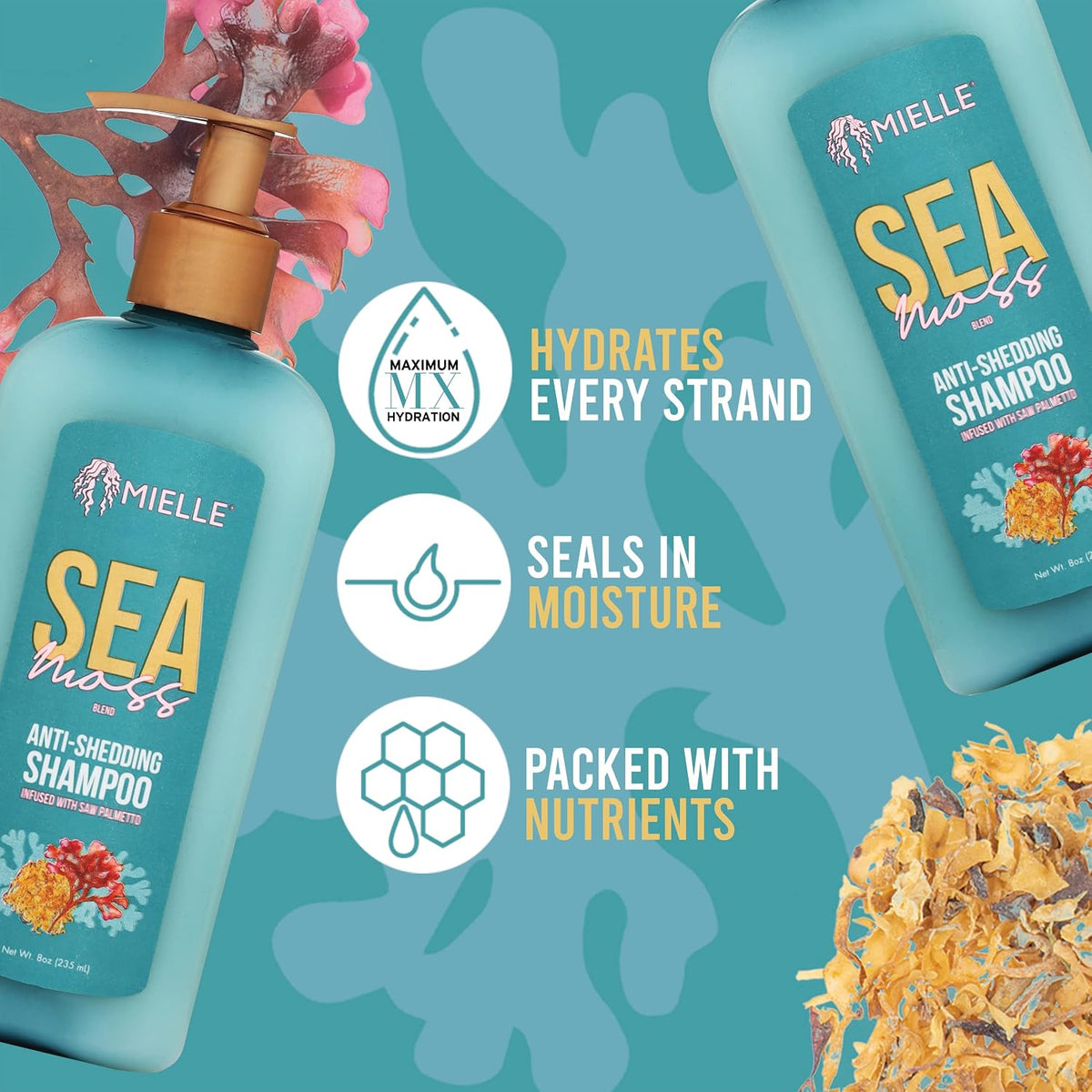 Mielle Rosemary Mint Strengthening Shampoo