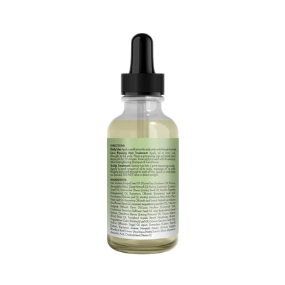 Масло для укрепления кожи головы и волос Rosemary Mint Light
