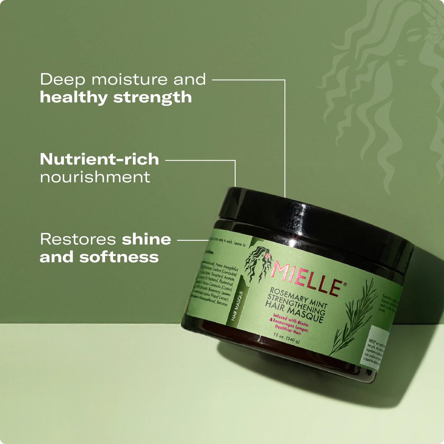 Rosemary Mint Strengthening Hair Mask