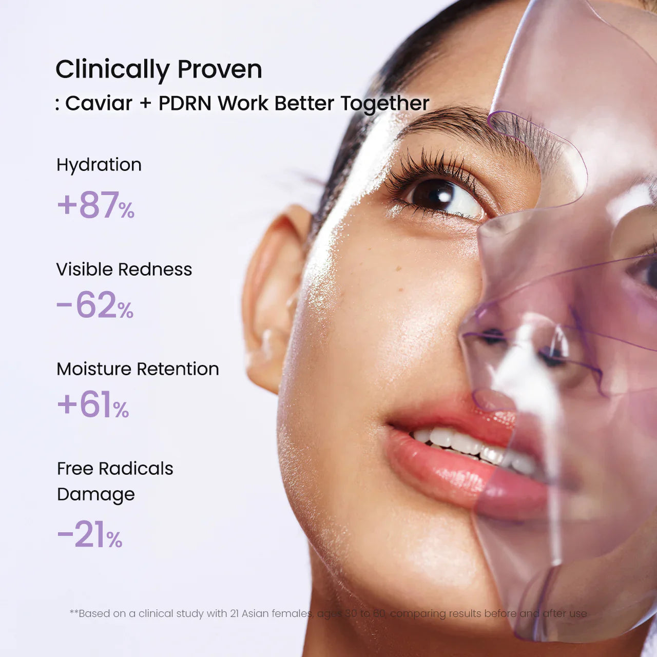 Biodance Rejuvenating Caviar PDRN Real Deep Mask hidrogēla sejas maska