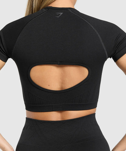 Corset Seamless Crop - Tops – gymshark