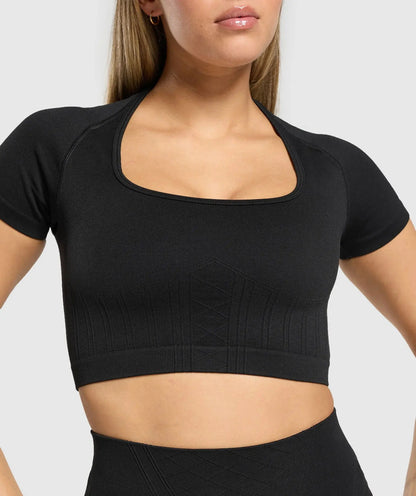 Corset Seamless Crop - Tops – gymshark