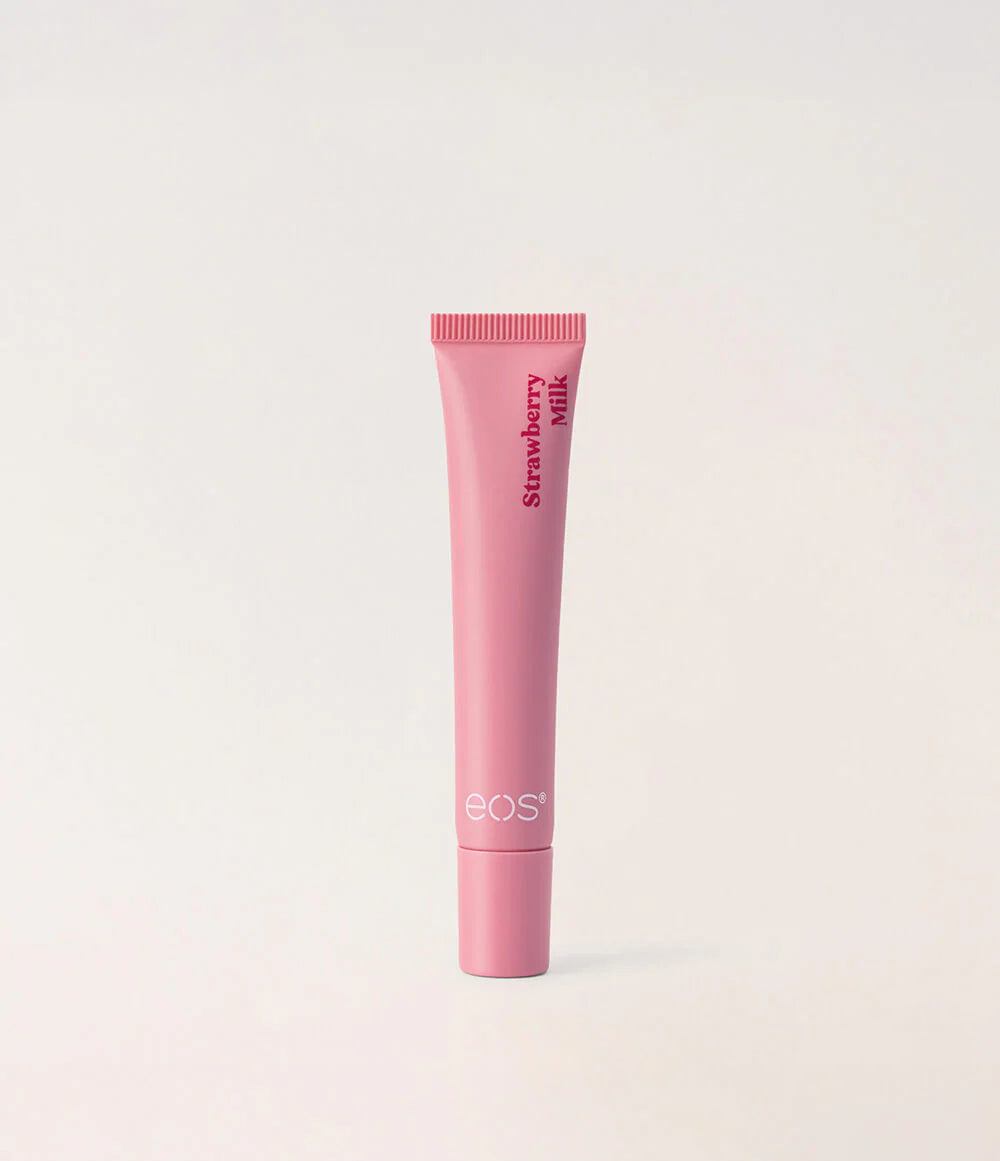 eos Dewy Lip Shine Strawberry Milk
