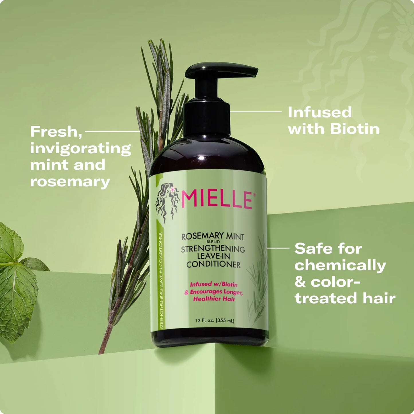 Mielle Rosemary Mint Strengthening Leave-In Conditioner