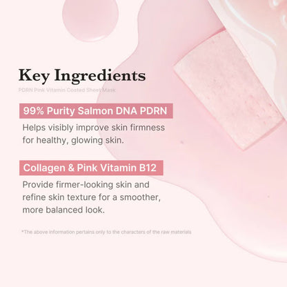 Medicube PDRN Pink Collagen hidrogelio kaukė
