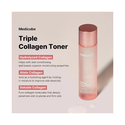Medicube Renew Triple Collagen Toner 4.0 140ml toniks sejai