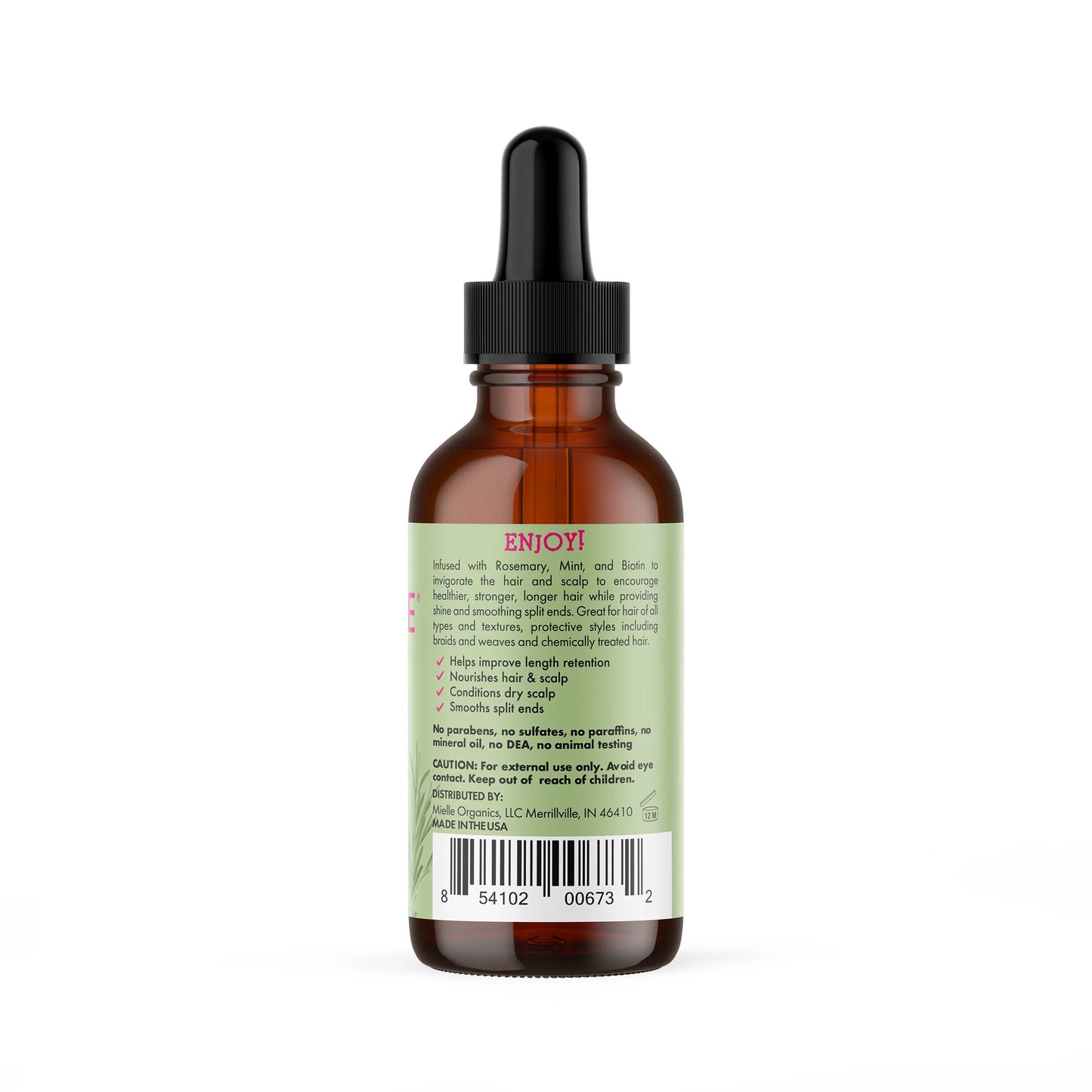 Rosemary Mint Light Scalp & Hair Strengthening Oil