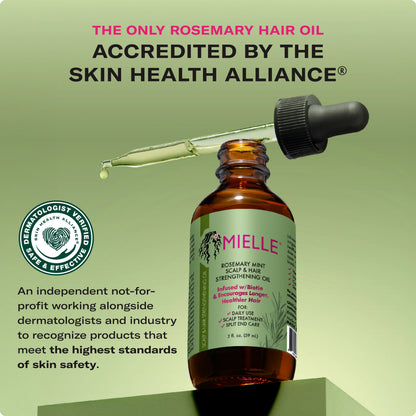 Rosemary Mint Light Scalp & Hair Strengthening Oil