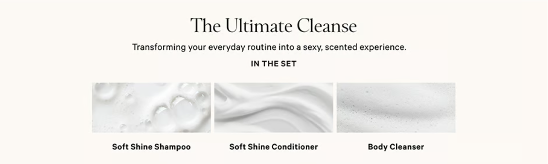 Victoria’s Secret Bare Vanilla Shower Gift Set ķermeņa un matu kopšanas komplekts