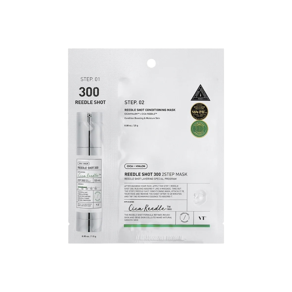 VT Cosmetics Reedle Shot 300 2-Stage Mask