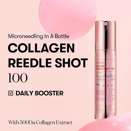 Reedle Shot 100 face serum with microneedles