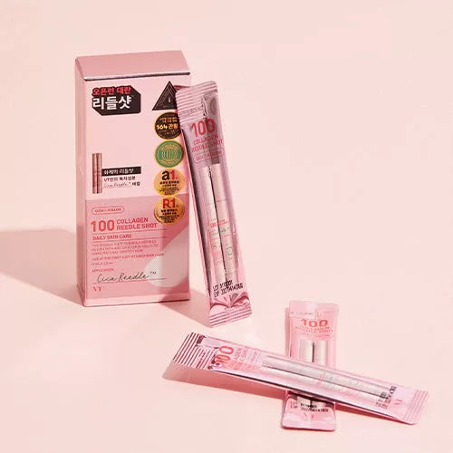 Reedle Shot 100 face serum with microneedles