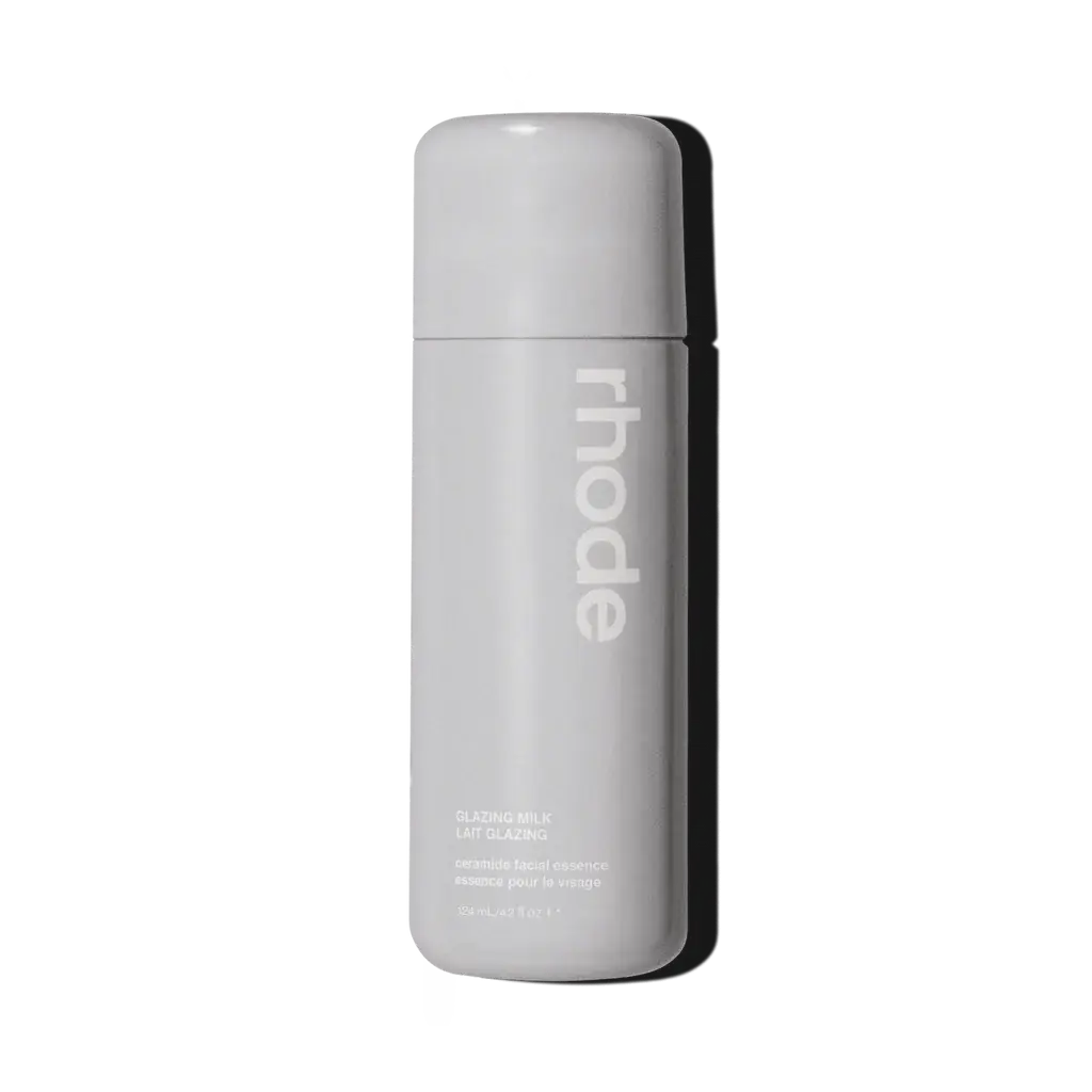 Glazing Milk nourishing hydrating prep serum by Rhode - creamy milk texture with peptides for glowing skin barrier support and radiance