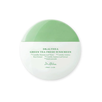 Dr. Althea žaliosios arbatos gaivus apsauginis kremas SPF50+ PA++++