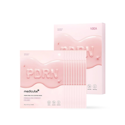 Medicube PDRN Pink Collagen hidrogelio kaukė