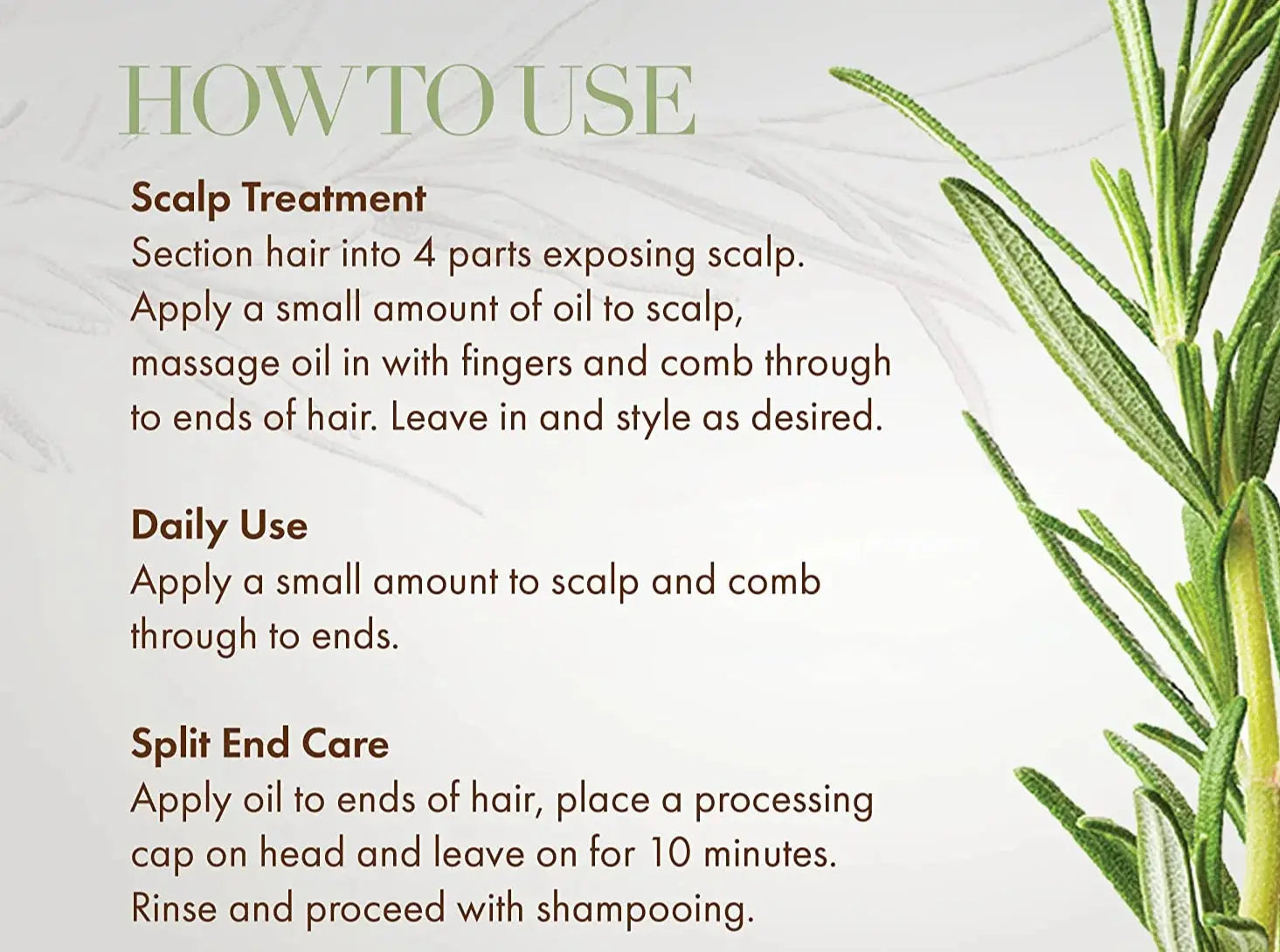Mielle Rosemary Mint Scalp and Hair Strengthening Oil Mielle