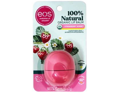 Strawberry Sorbet lūpu balzams – eos