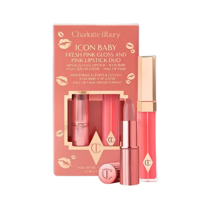 ICON BABY lūpu krāsas & spīduma DUO – Charlotte Tilbury