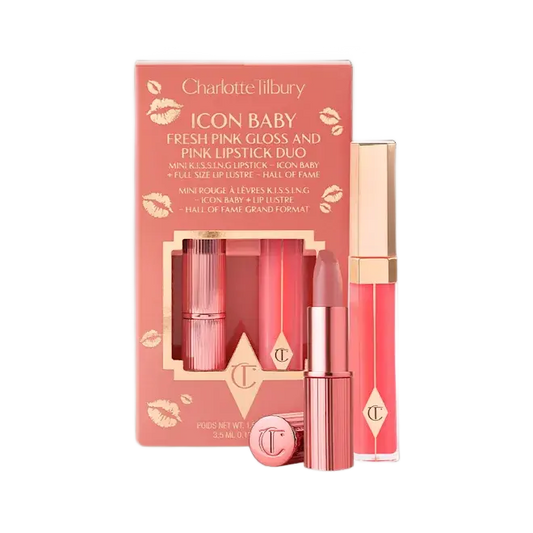 ICON BABY lūpu krāsas & spīduma DUO – Charlotte Tilbury