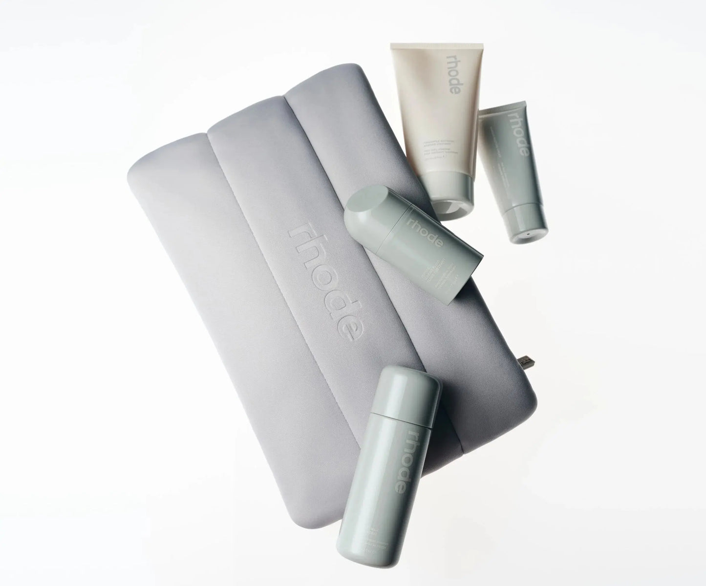 THE RHODE KIT essential skincare bundle by Rhode - complete set of skincare must-haves in bubble bag with best-selling products